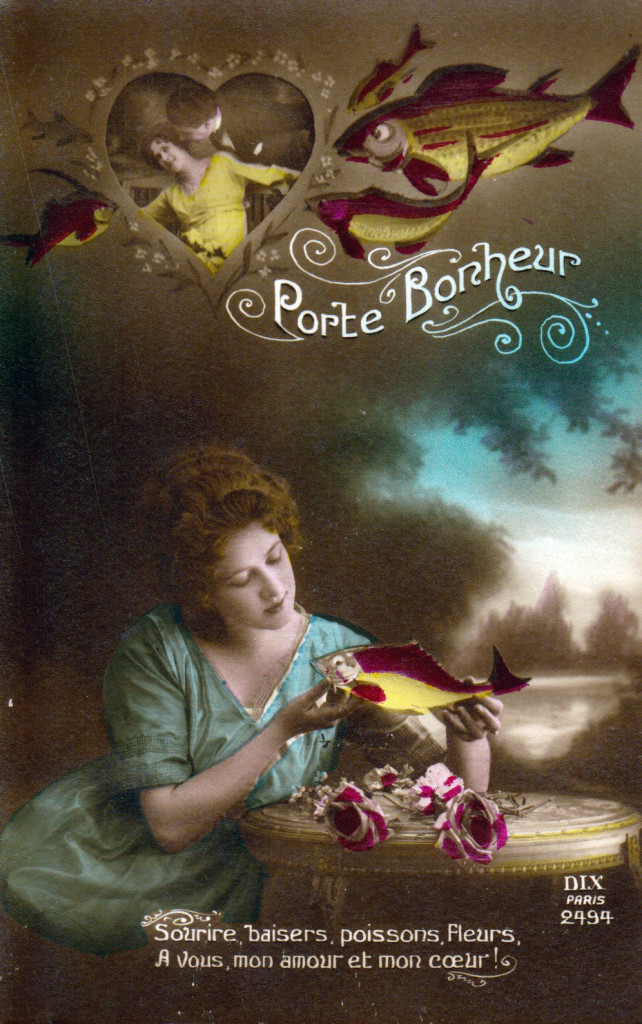 Porte Bonheur postcard