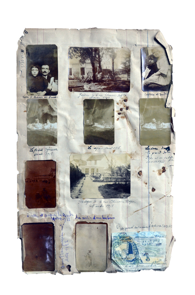 French vintage Family Album 