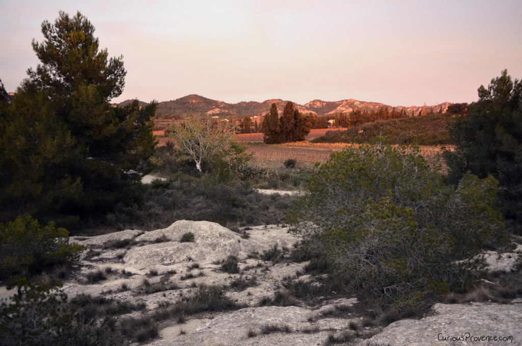 Les Baux de Provence sunset