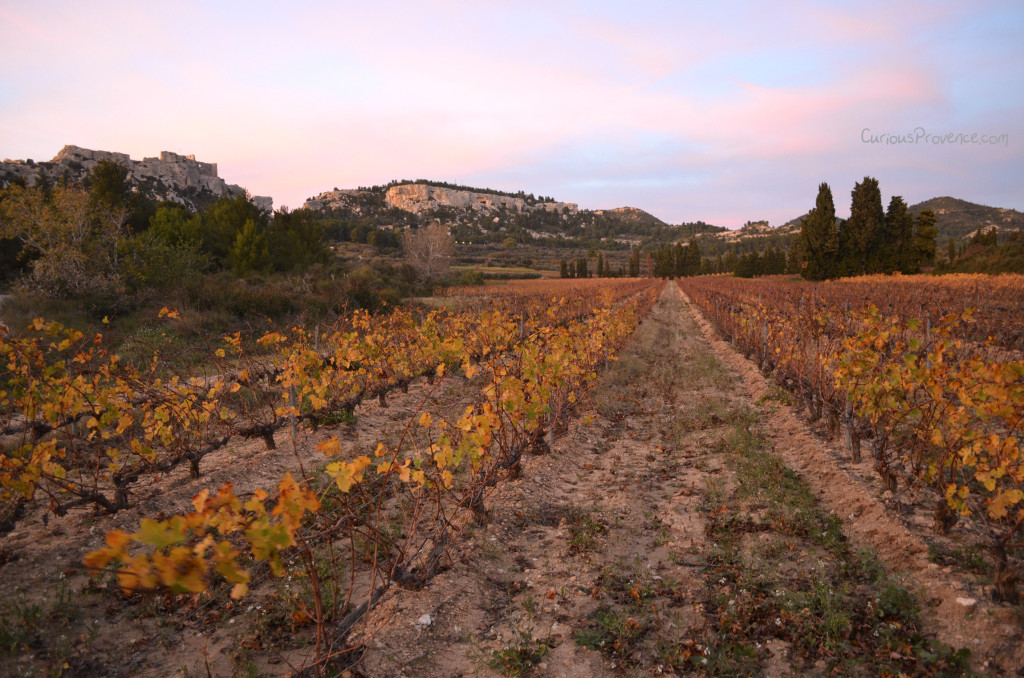 Les Baux de Provence at dusk