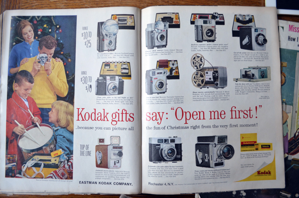 kodak for christmas 1960