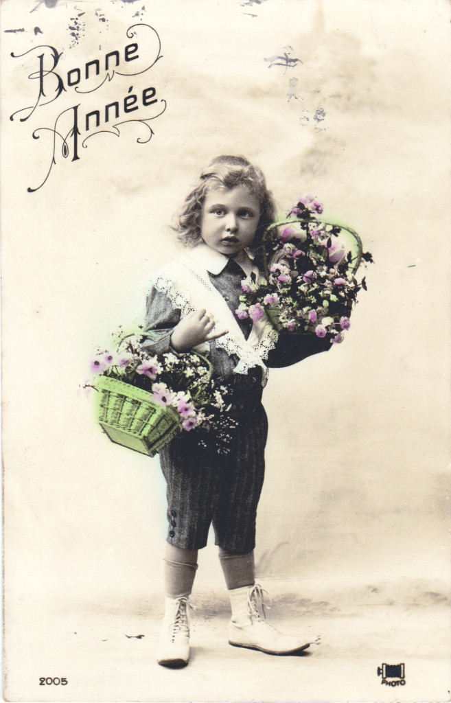 bonne annee carte postale