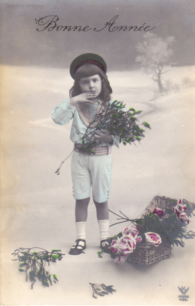 vintage new years postcards