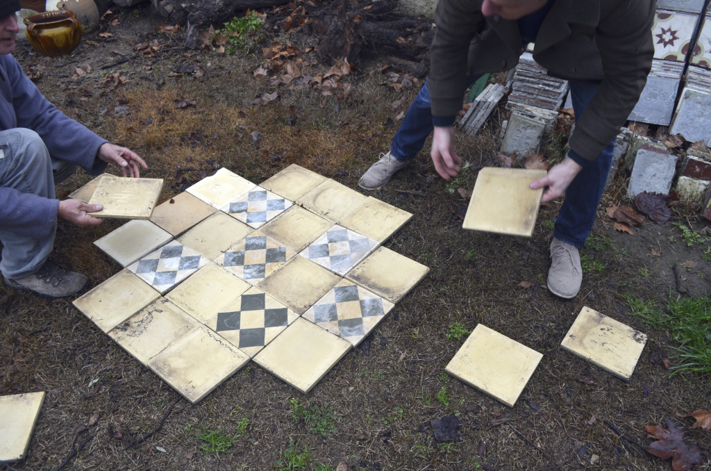 antique tiles