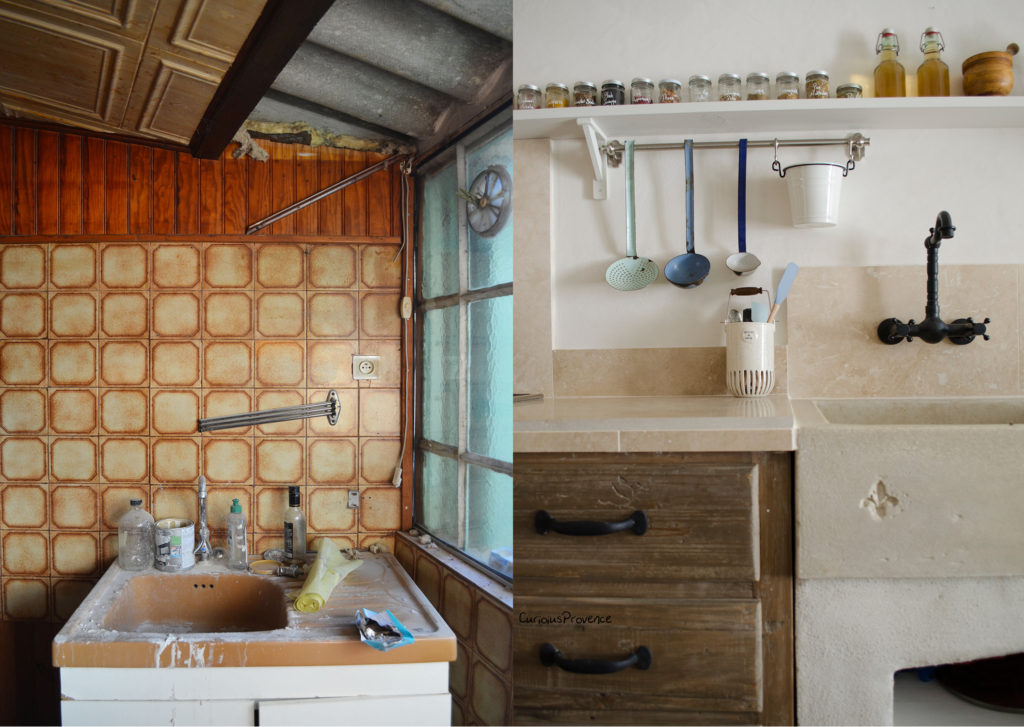 before and after kitchen