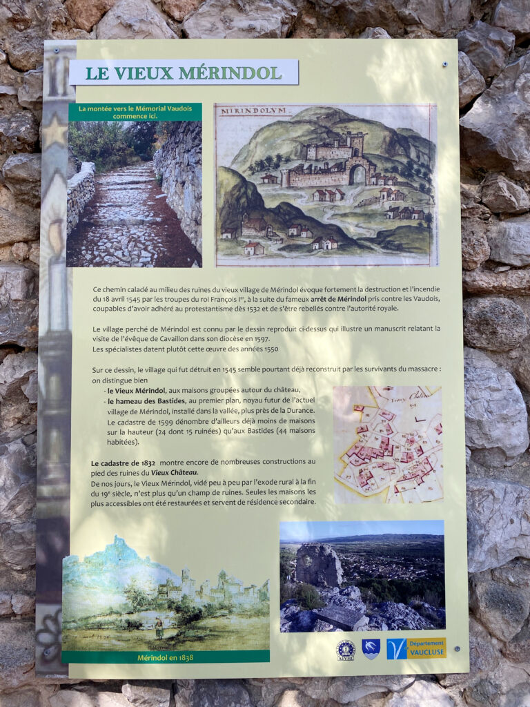 Mérindol ruins