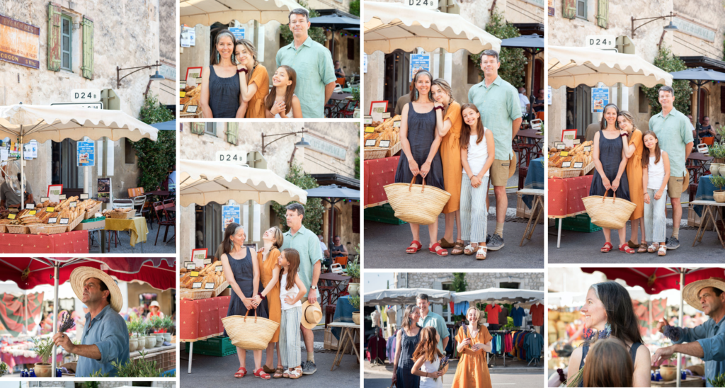 family market tour and photos in provence 