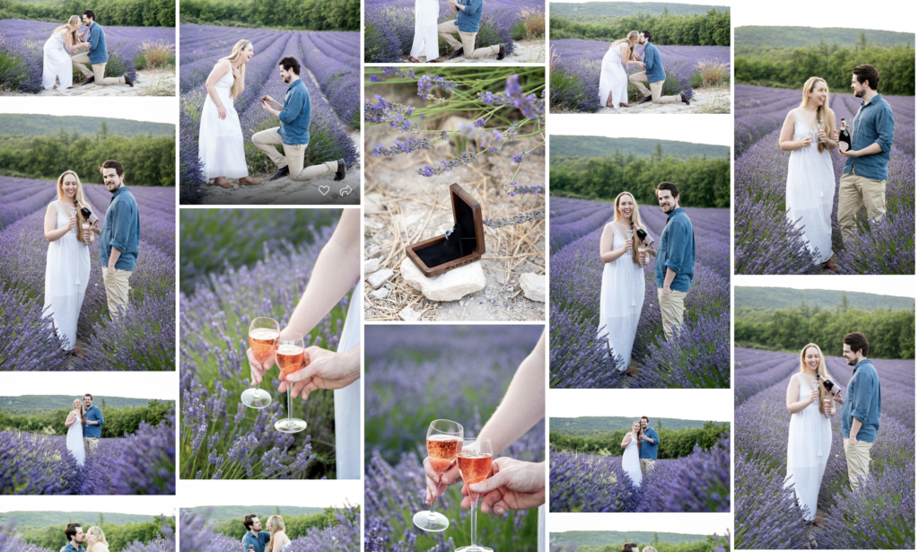 engagement photoshoot Luberon