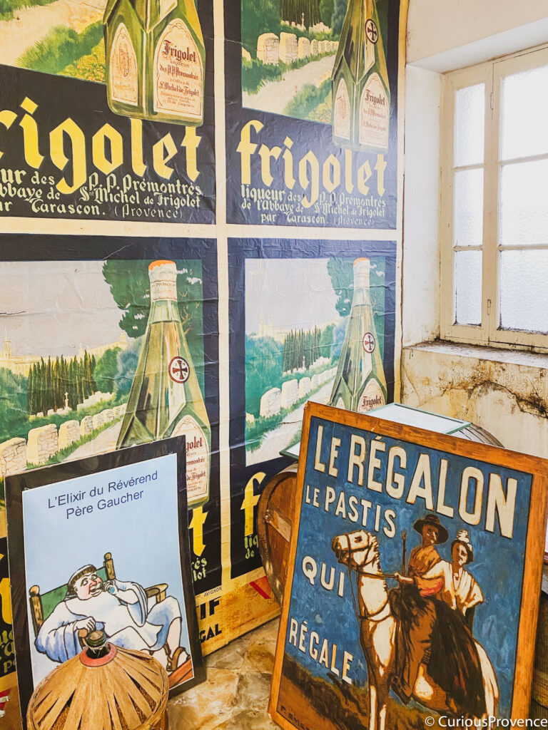 frigolet liqueur distillery posters