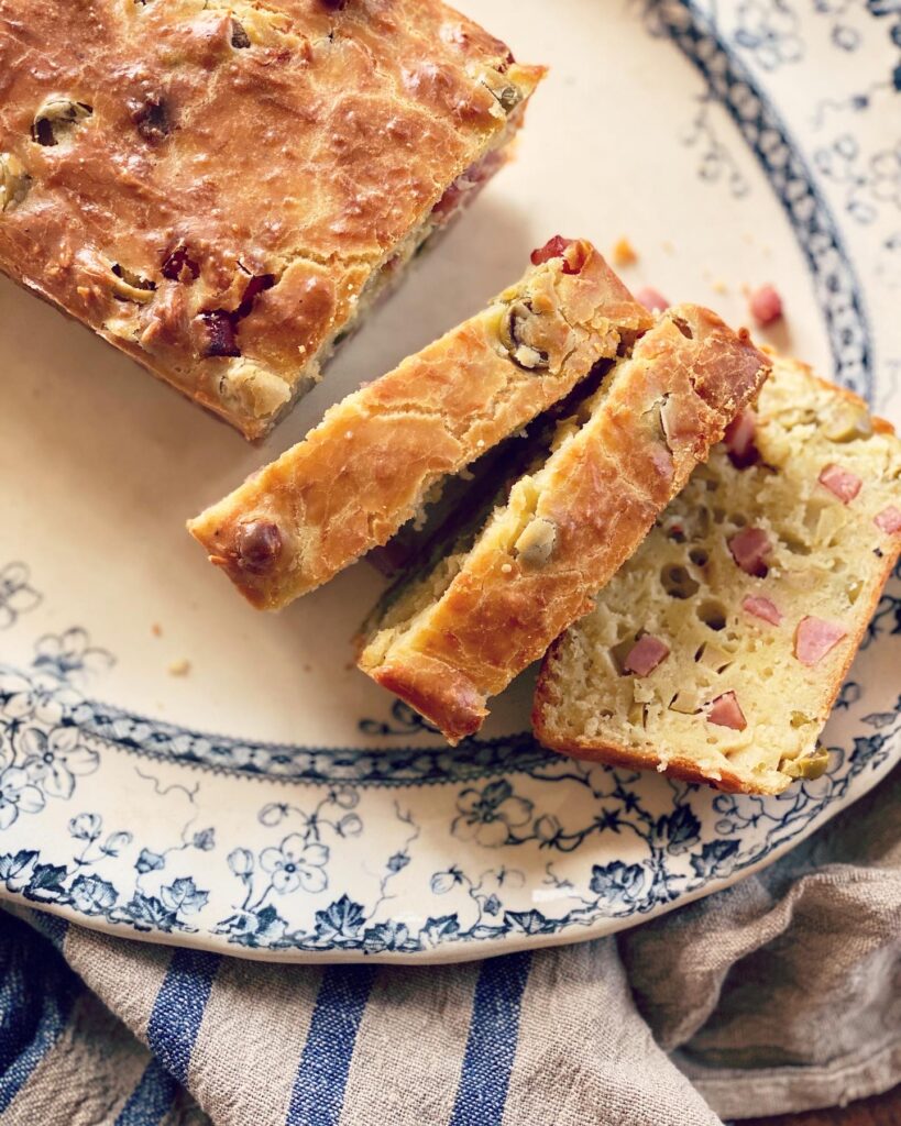 Ham and olive cake recipe