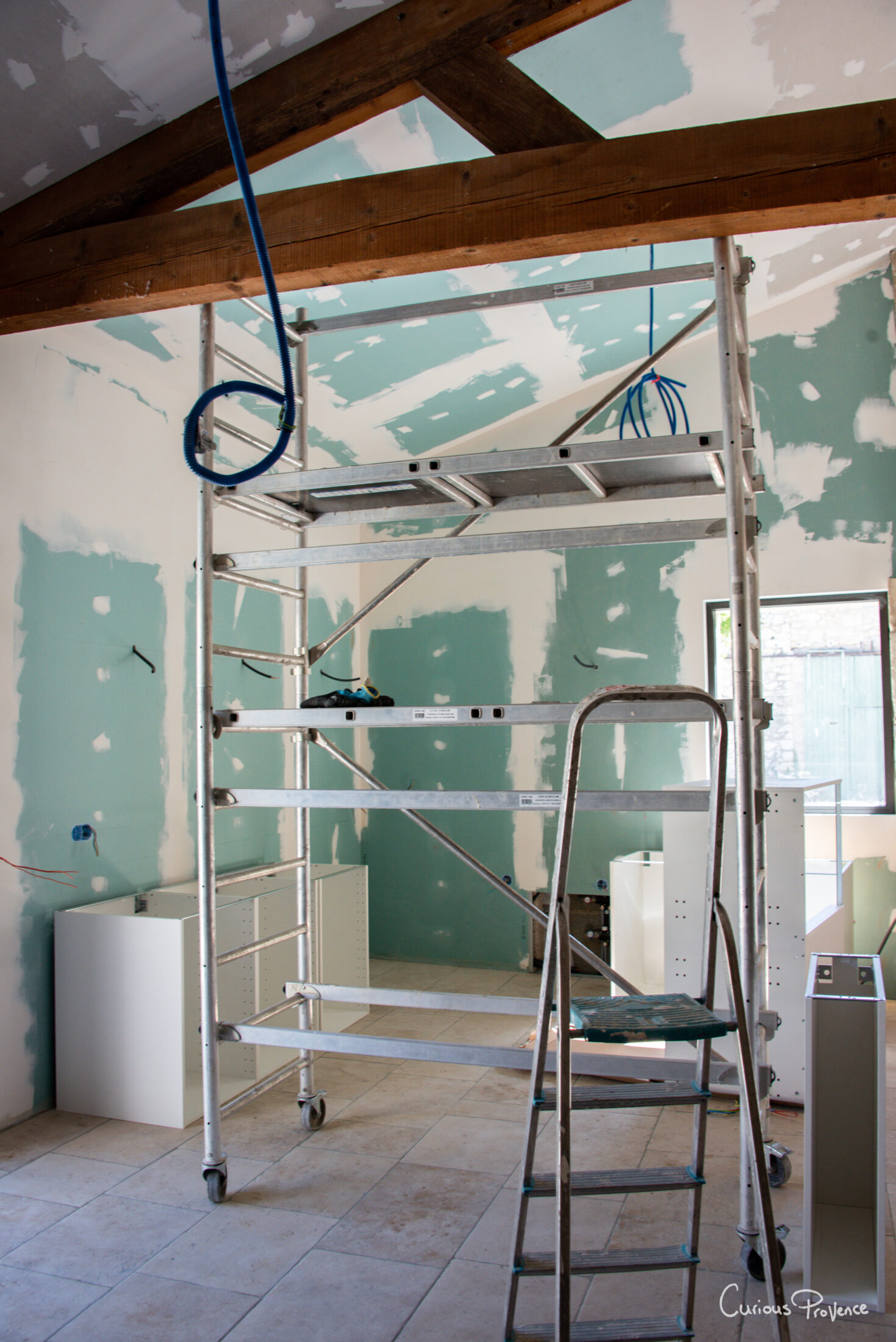 in progress renovation