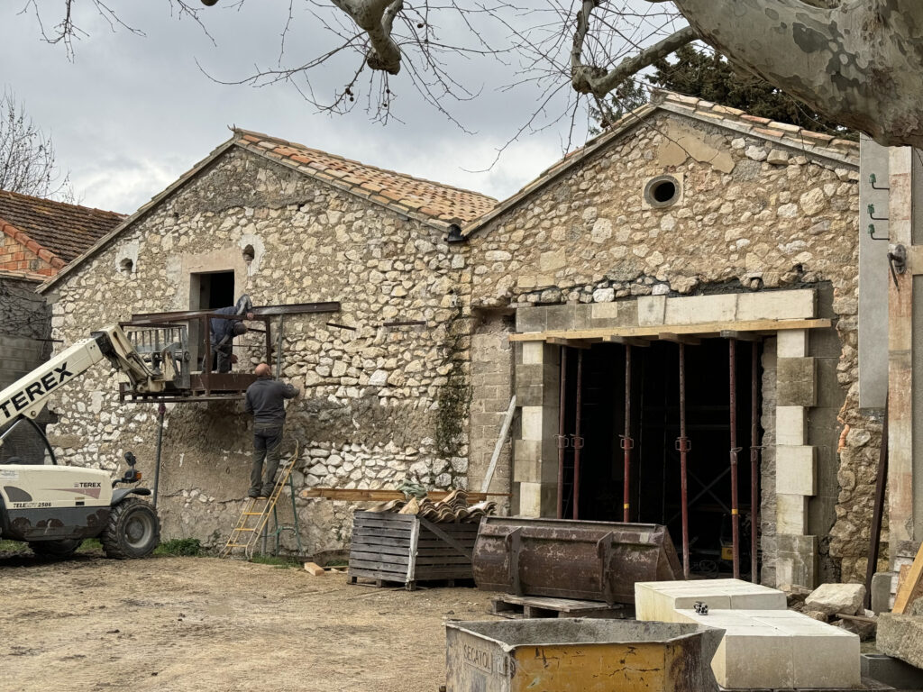 mas provençal travaux