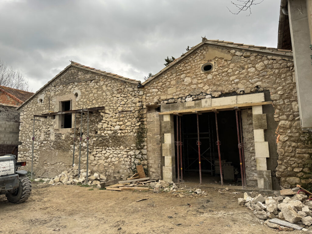 mas provençal travaux